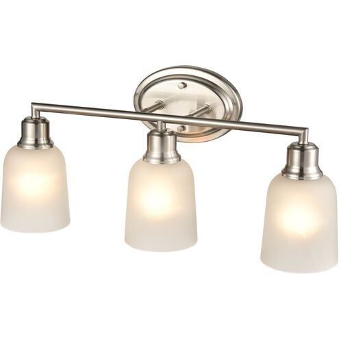 Amberle 3 Light 22 inch Brushed Nickel Vanity Light Wall Light